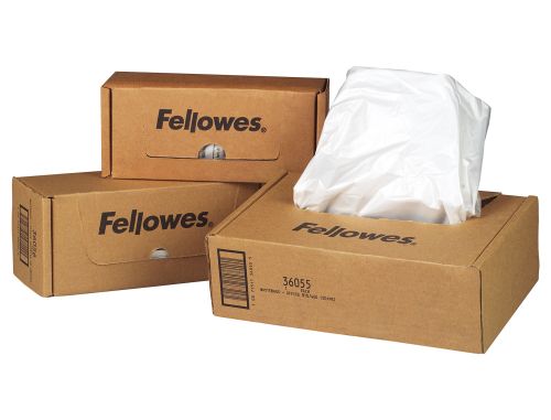 Bolsa recuperadora fellowes para destruidora de documentos 75 l pack 50 unidades , Fellowes , 26884 , 10077511360548